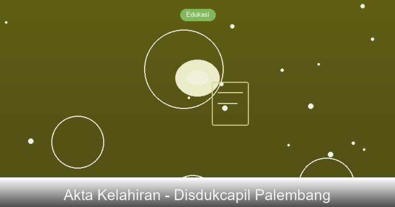 Pentingnya Akta Kelahiran dan Cara Mengurusnya di Palembang